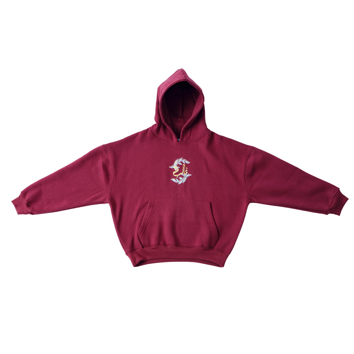 MAROON OVERSIZED HOODIE