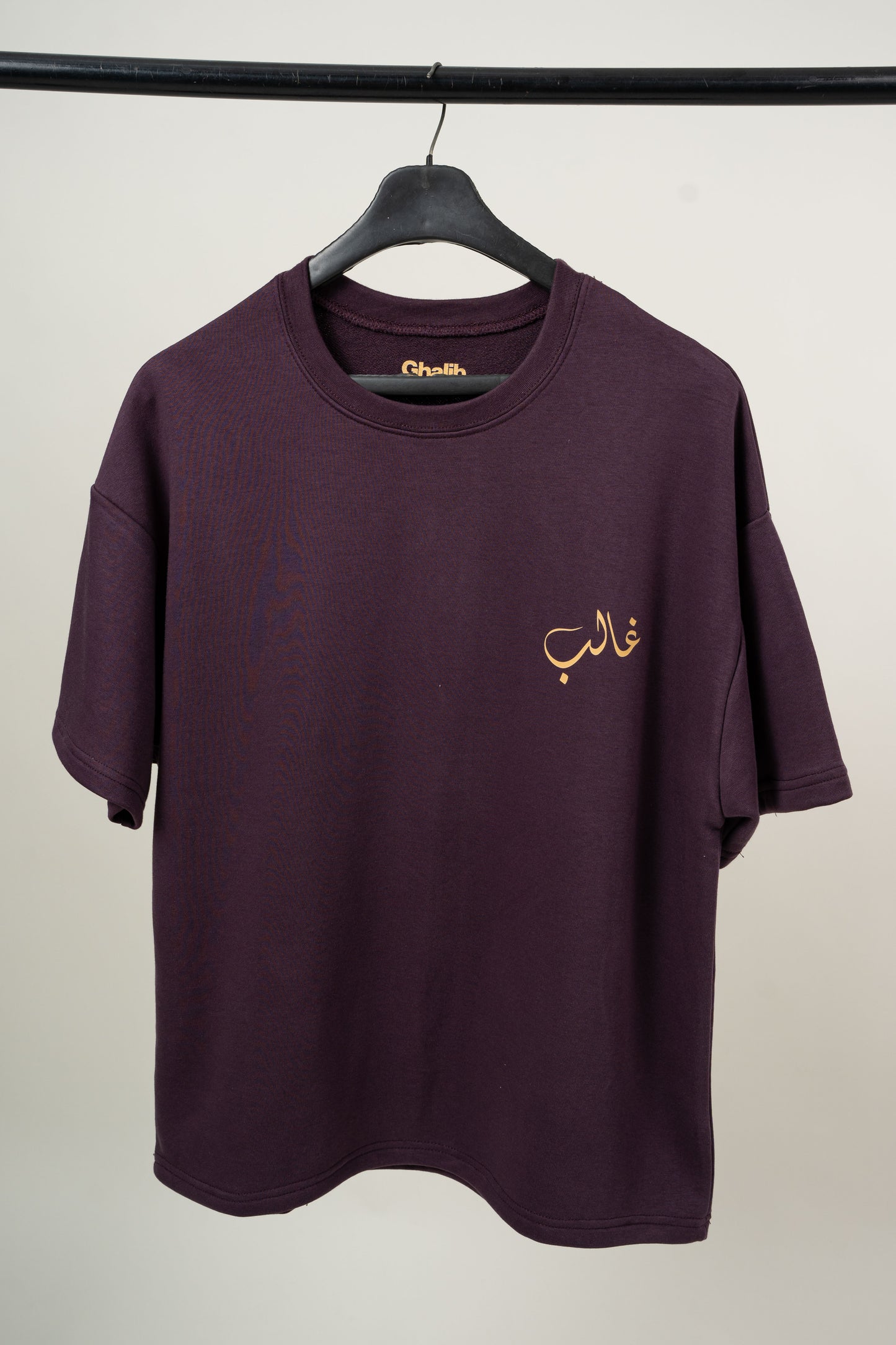 DARK PURPLE OVERSIZED T-SHIRT