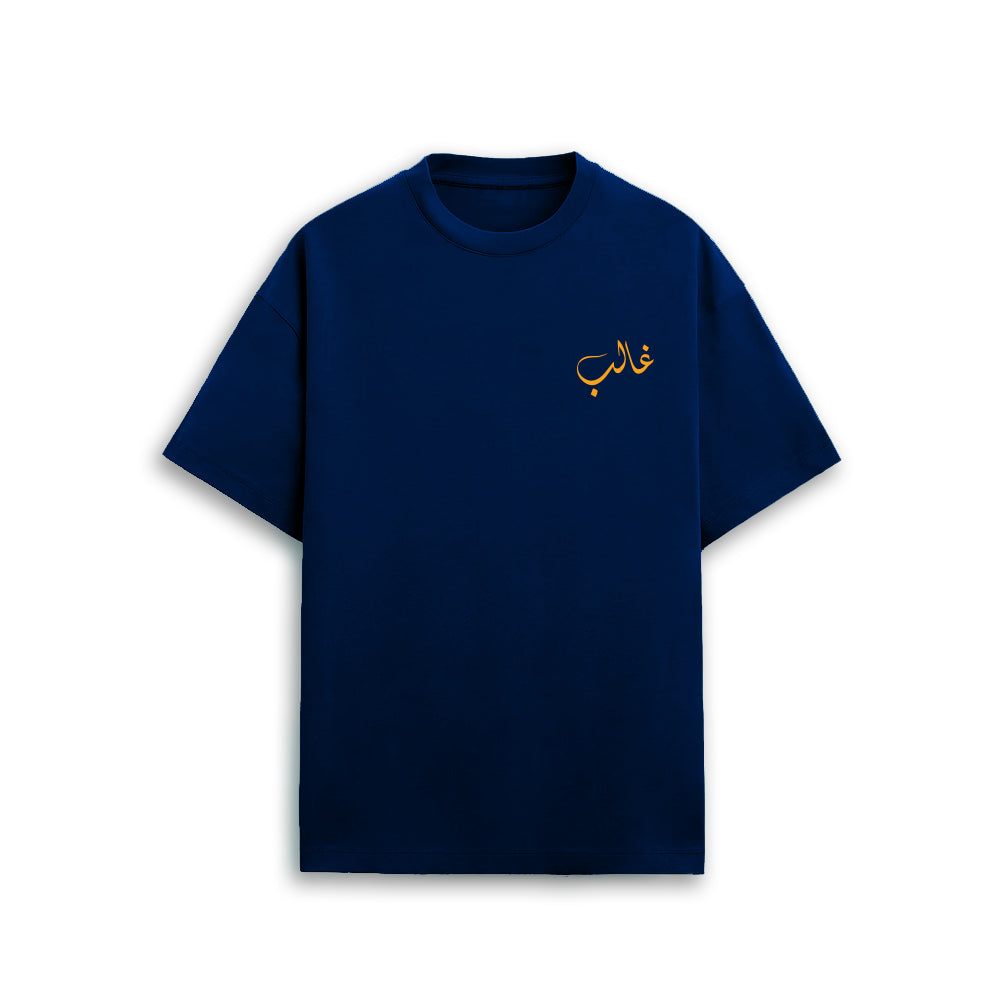 NAVY OVERSIZED T-SHIRT