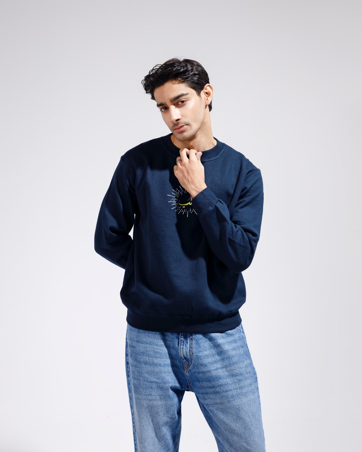 NAVY BLUE SWEATSHIRT