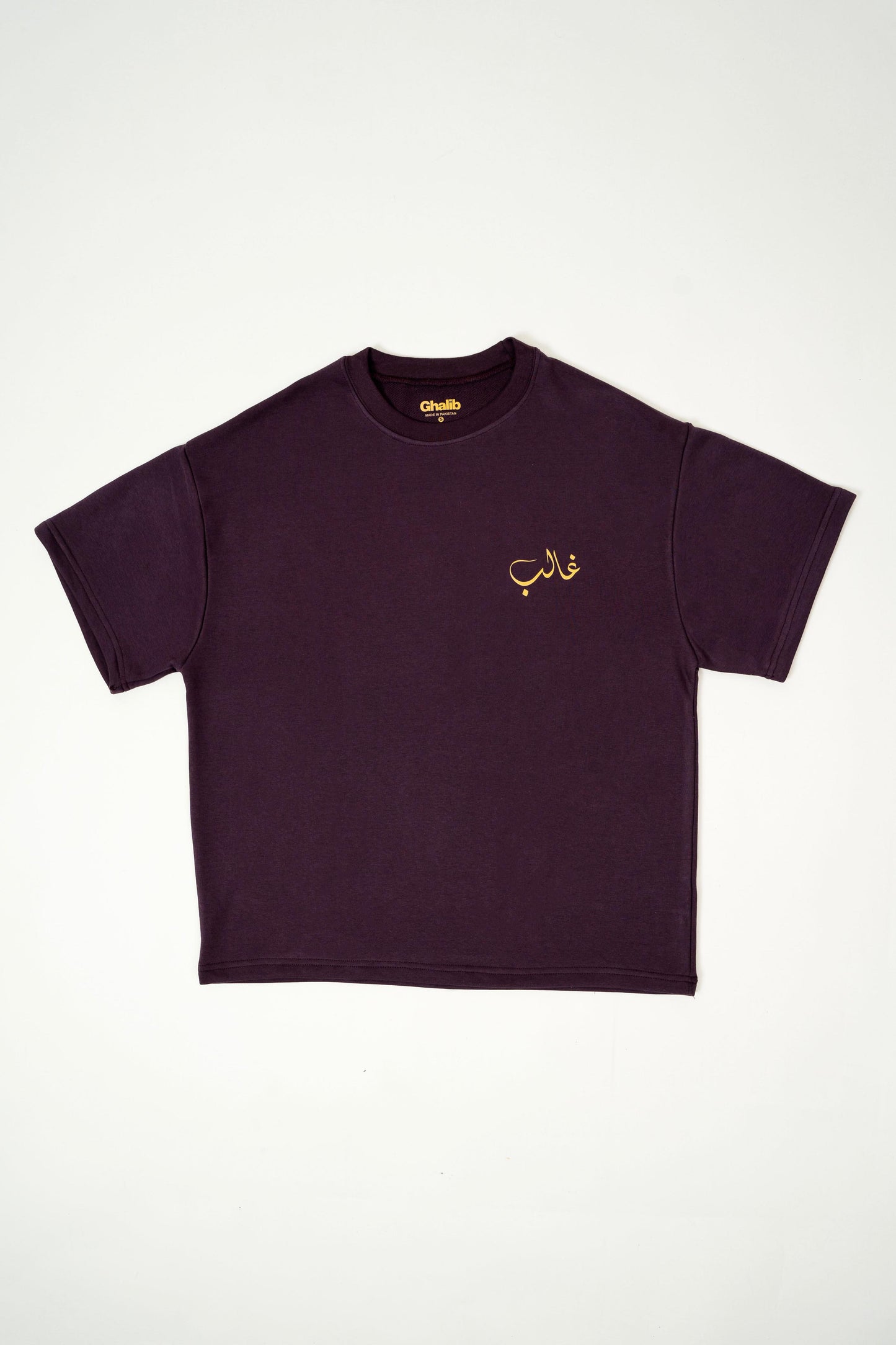 DARK PURPLE OVERSIZED T-SHIRT